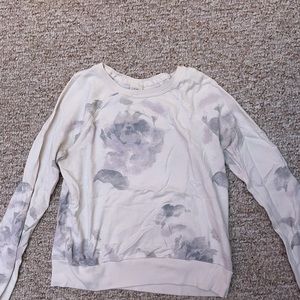 Abercrombie Floral printed crewneck